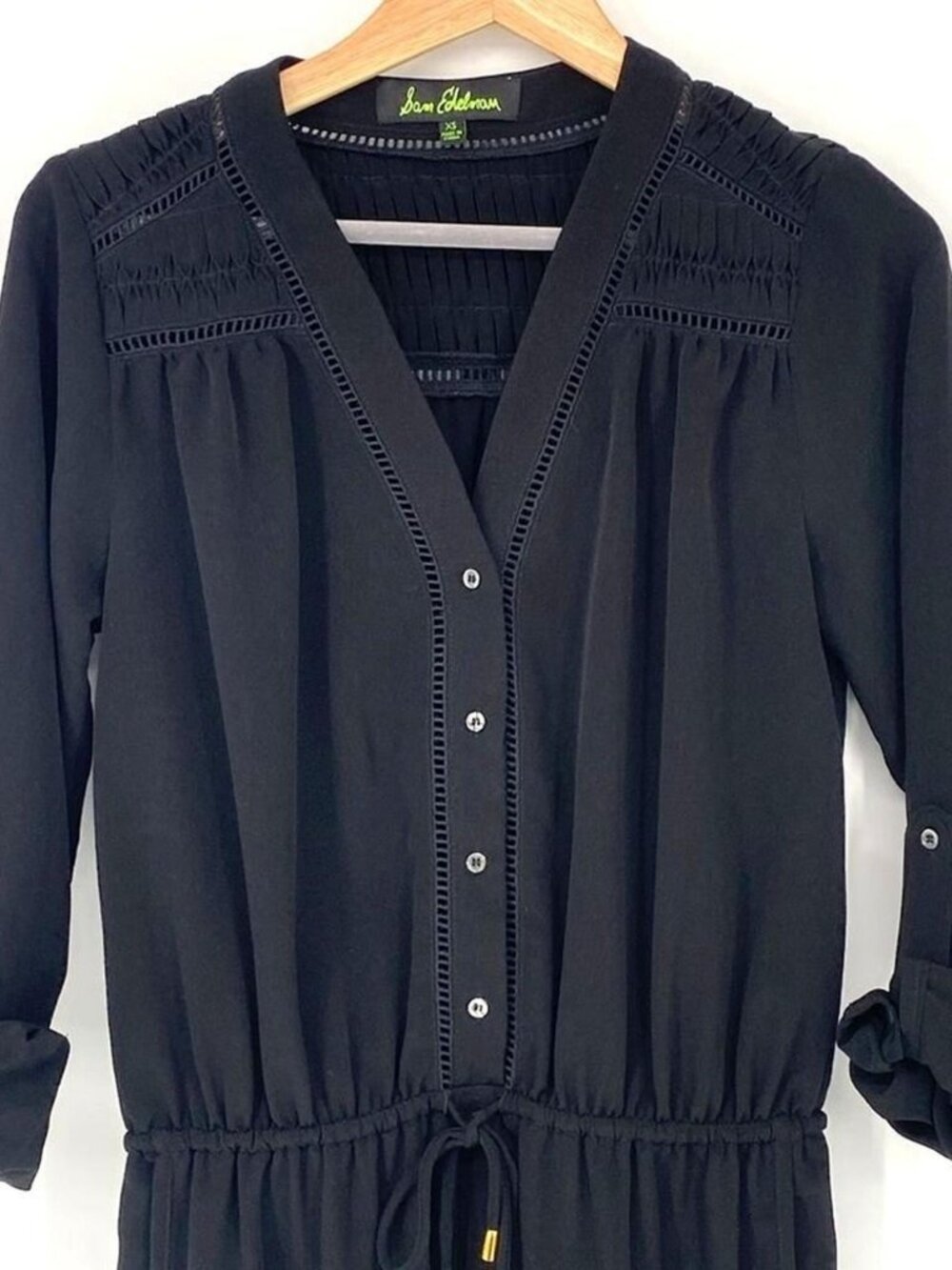 Black Long Sleeve Laser